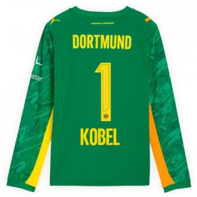 Borussia Dortmund Kobel 1 Brankářské Zelená 2025-26 - Fotbalové Dresy (L/S)